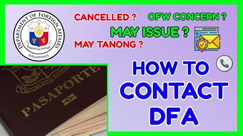 dfa sm manila contact number|dfa appointment hotline.